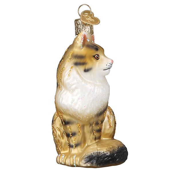 Old World Christmas Maine Coon Cat    