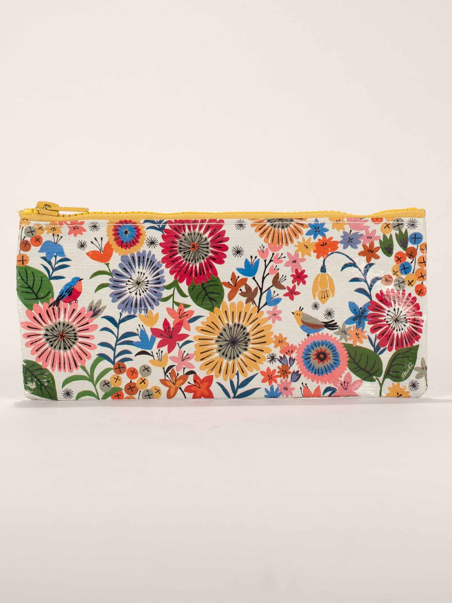 Blue Q Pencil Case - Flower Field    