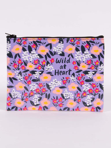Blue Q Zip Pouch - Wild At Heart    