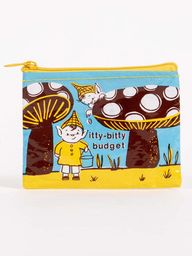 Blue Q Coin Purse - Itty-Bitty Budget    