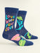 Blue Q Mens Crew Socks - Love Who You Love    