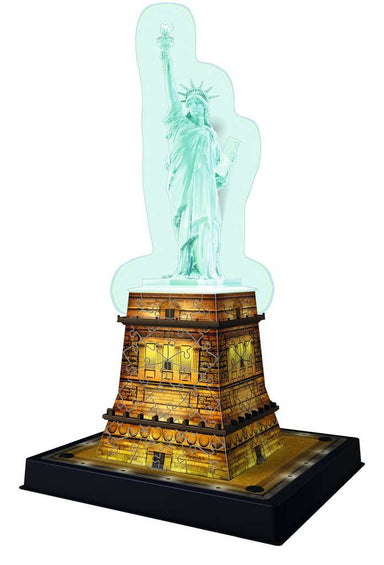 Statue Of Liberty Night Edition - 216 Piece Lighted 3D Puzzle    
