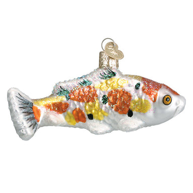 Old World Christmas Koi with Yellow Spots Ornament    