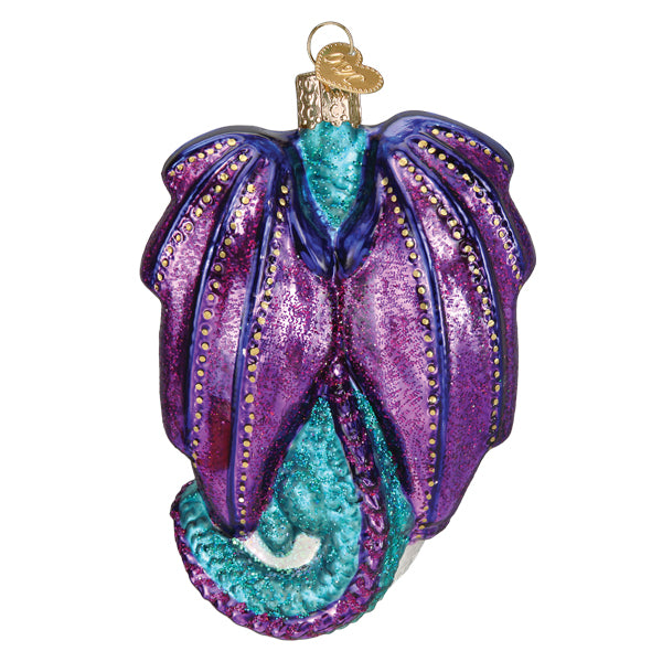 Old World Christmas Fantasy Dragon Ornament    