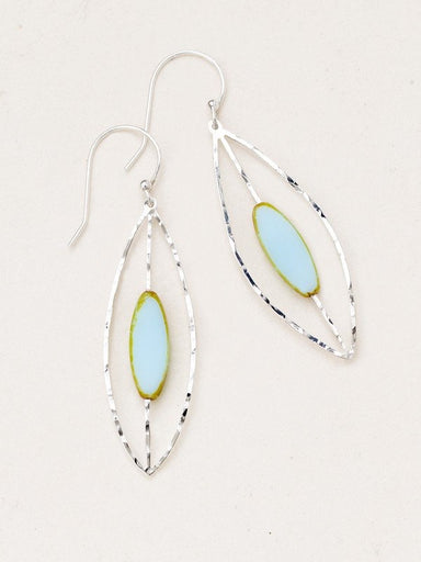 Holly Yashi Sasha Small Hoop Earrings - Sky    