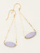 Holly Yashi Collette Large Drop Earrings - Lavender    