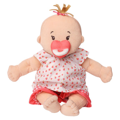 Baby Stella - Peach With Brown Hair    
