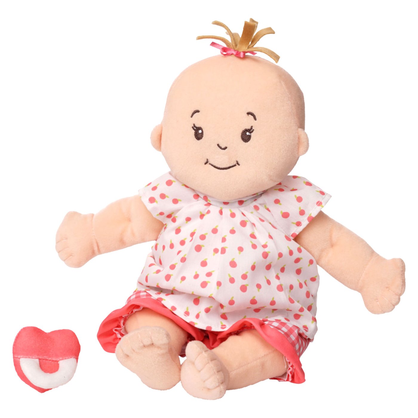 Baby Stella - Peach With Brown Hair    
