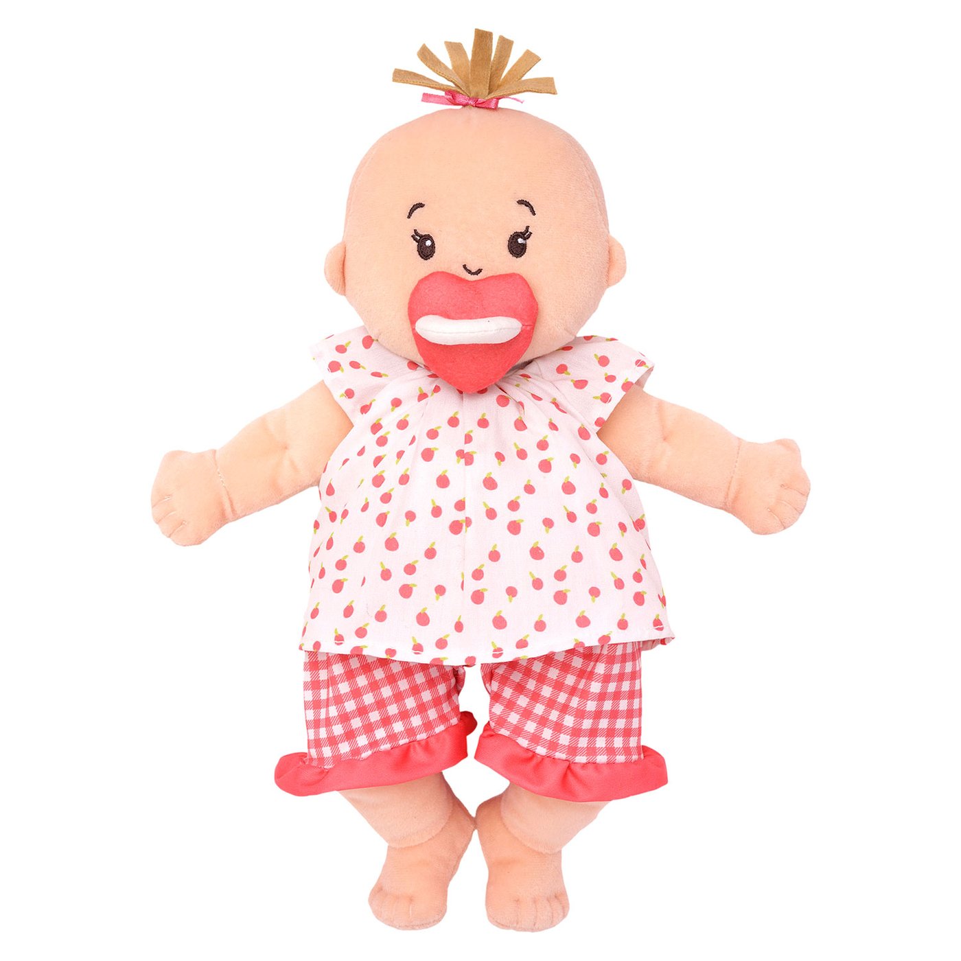 Baby Stella - Peach With Brown Hair    