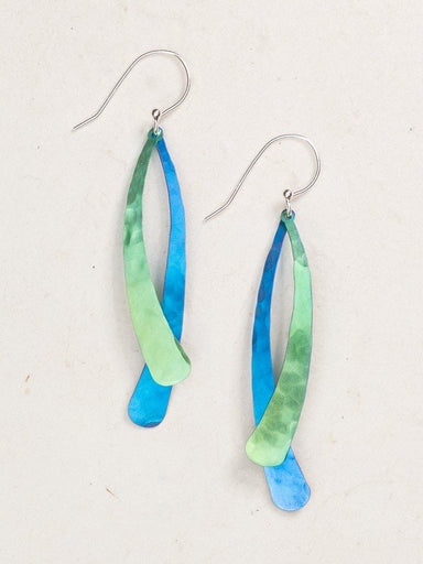 Holly Yashi Sonja Earrings - Green/Turquoise    
