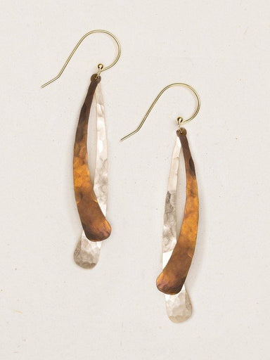 Holly Yashi Sonja Earrings - Gold/Brown    