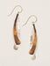 Holly Yashi Sonja Earrings - Gold/Brown    
