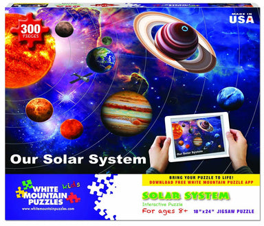 Our Solar System Interactive 300 Piece Puzzle    