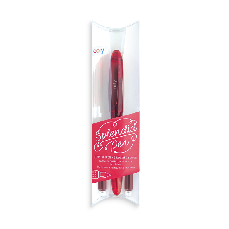 Splendid Fountain Pen - Red    