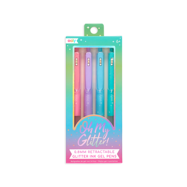 Oh My Glitter! - 4 Glitter Ink Gel Pens    