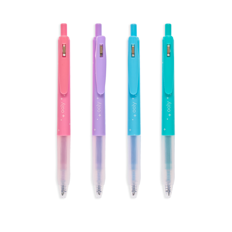 Oh My Glitter! - 4 Glitter Ink Gel Pens    