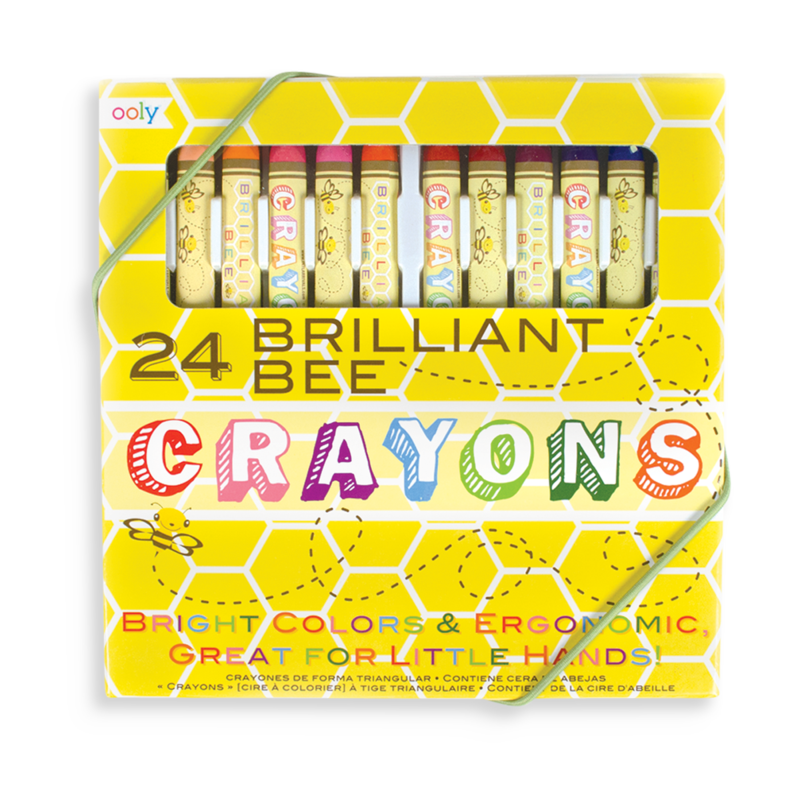 Brilliant Bee Beeswax Crayons - 24 Colors    