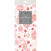 Tissue Paper - Joyful Christmas Red Foil    