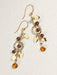 Holly Yashi Fairy Garden Drop Earrings - Apricot    