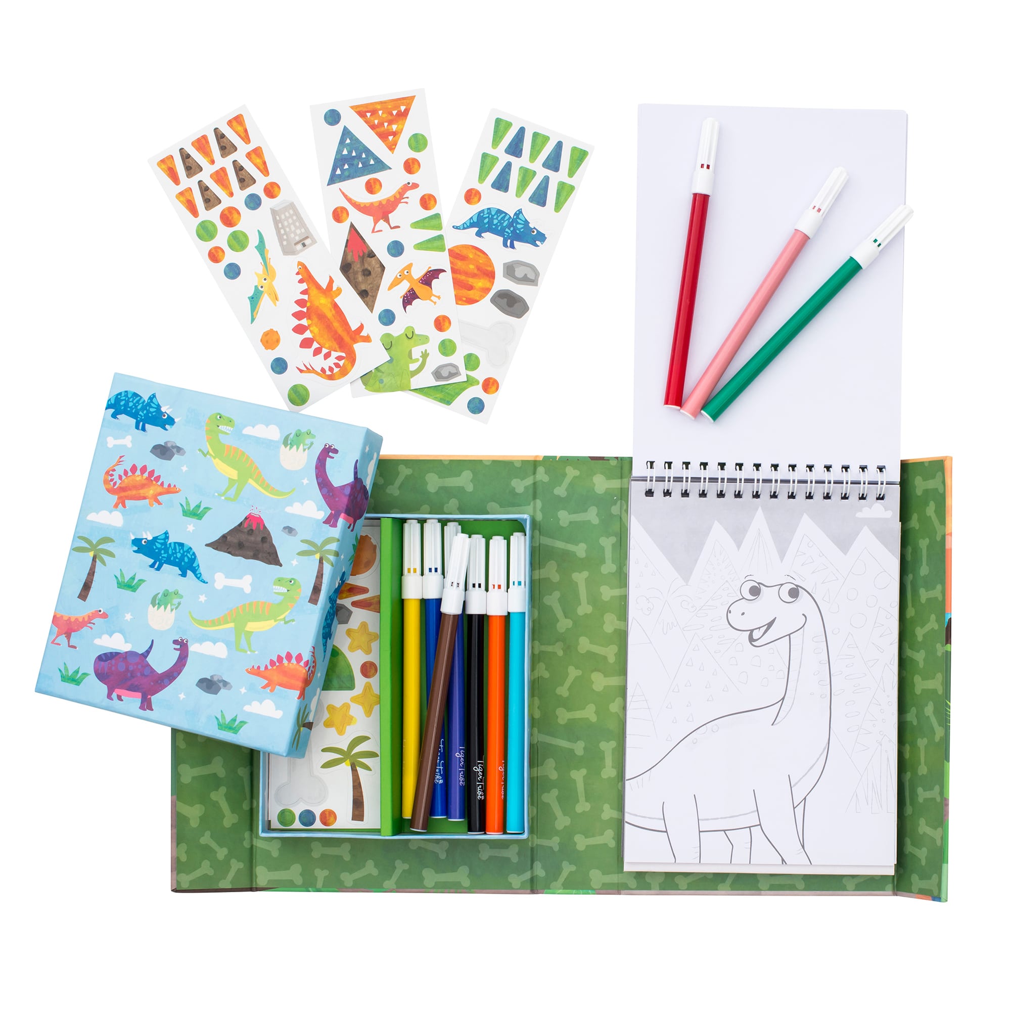 Coloring Set - Dinosaurs    