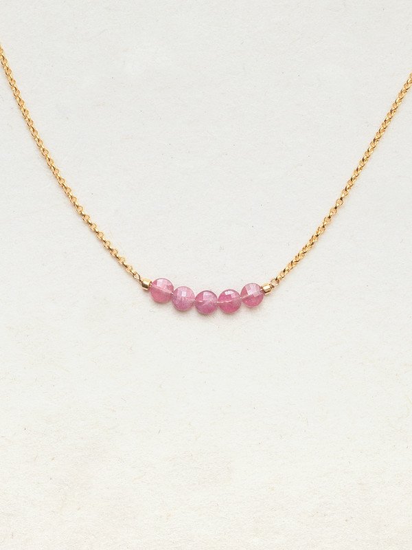Holly Yashi Constance Necklace - Rose    