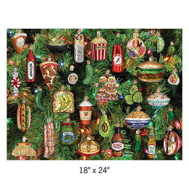 Tasty Christmas 500 Piece Old World Christmas Puzzle    