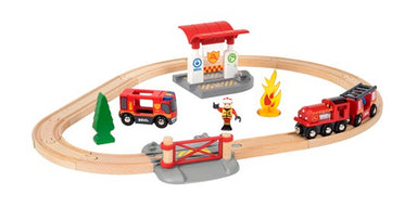 Brio Firefighter Train Set    