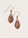 Holly Yashi Riverwind Earrings - Cocoa/Amber    