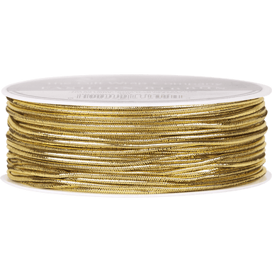 Elastic Tinsel Cord - Gold    