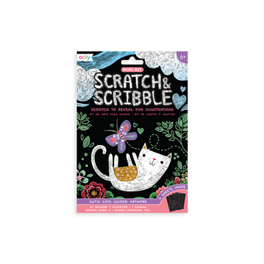 Scratch & Scribble Mini Kit - Cutie Cats    