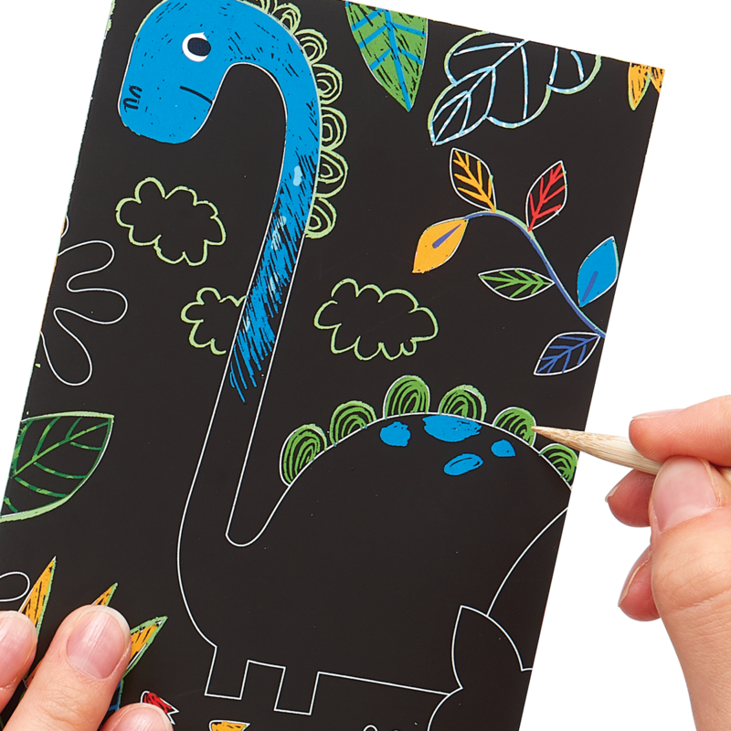 Scratch & Scribble Mini Kit - Dino Days    
