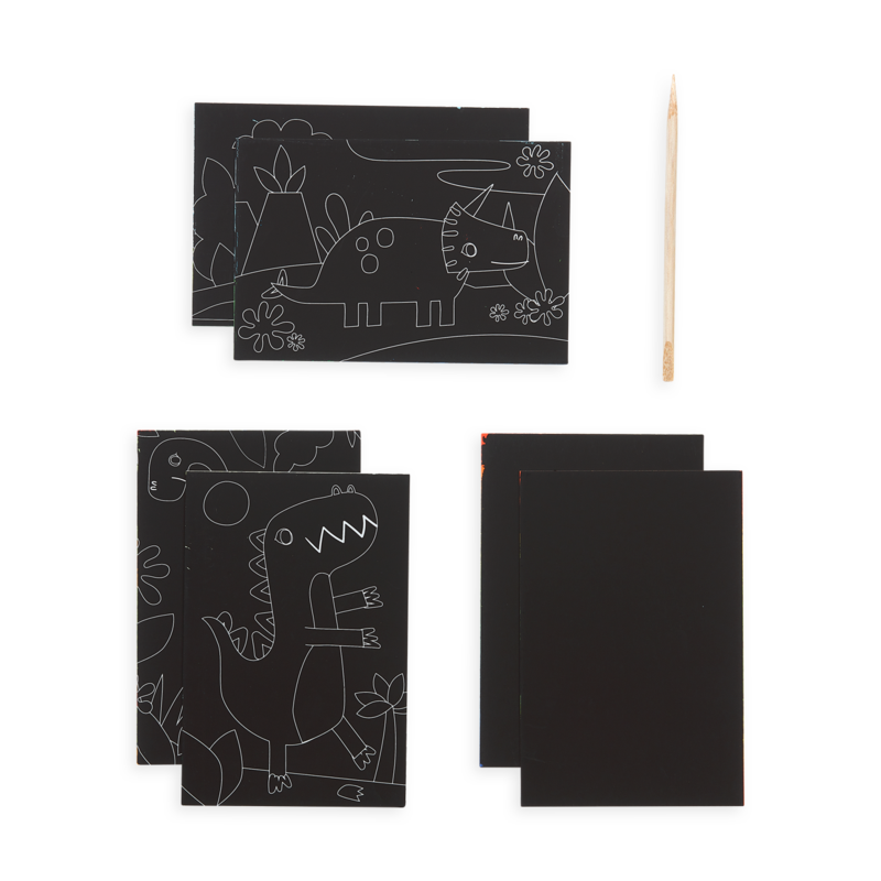 Scratch & Scribble Mini Kit - Dino Days    