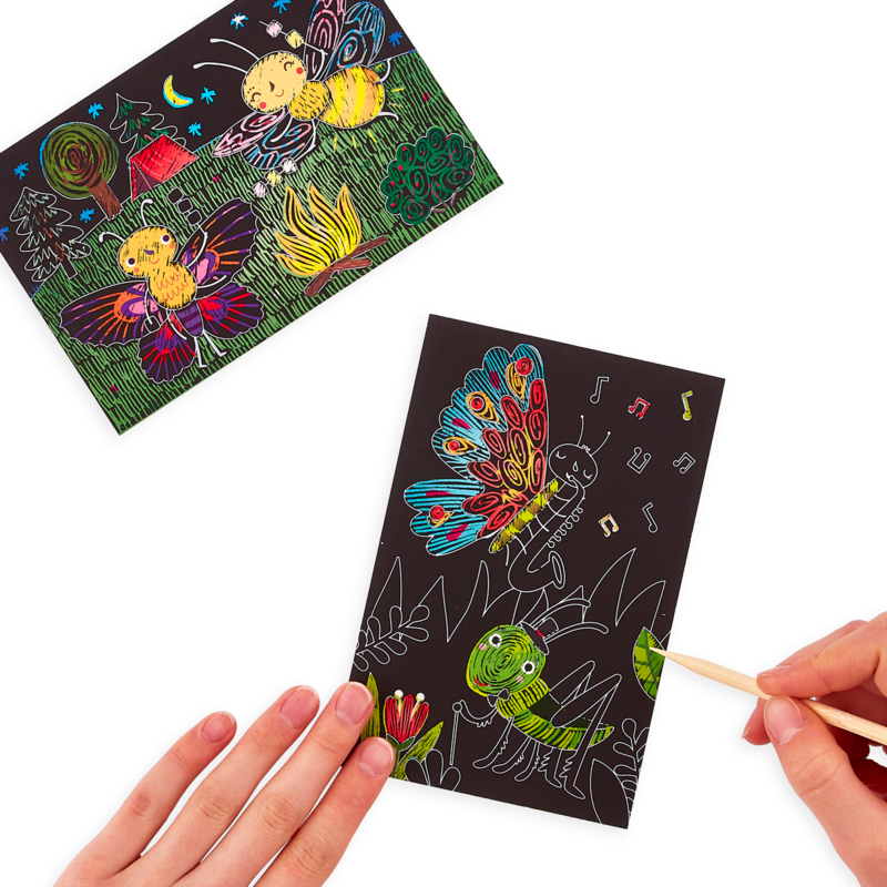 Scratch & Scribble Mini Kit - Bug Buddies    