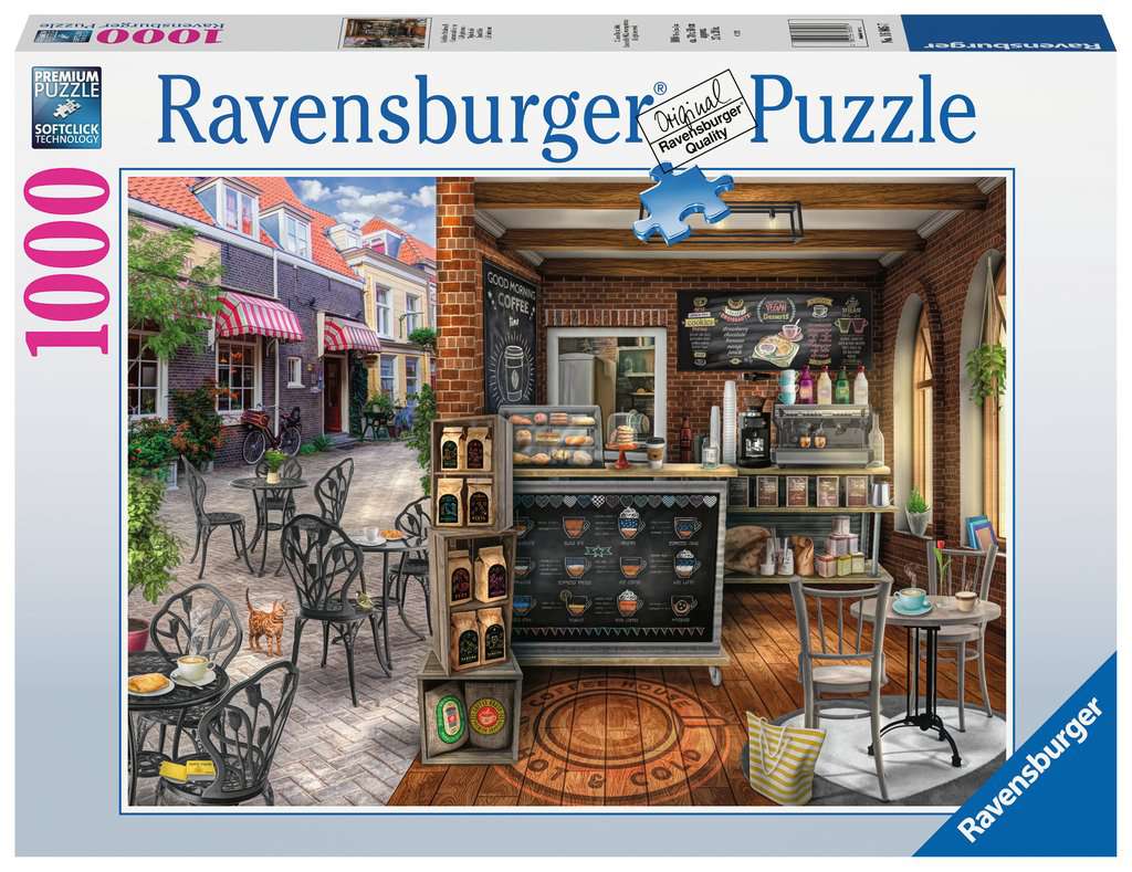 Quaint Cafe 1000 Piece Puzzle    