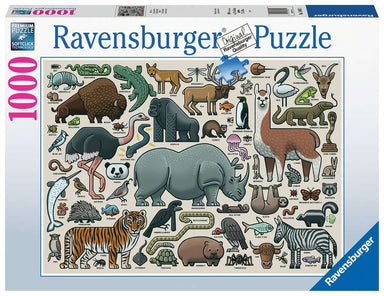You Wild Animal 1000 Piece Puzzle    