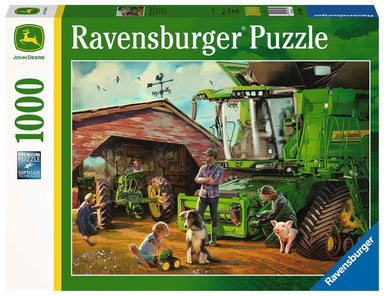 John Deere Then & Now 1000 Piece Puzzle    