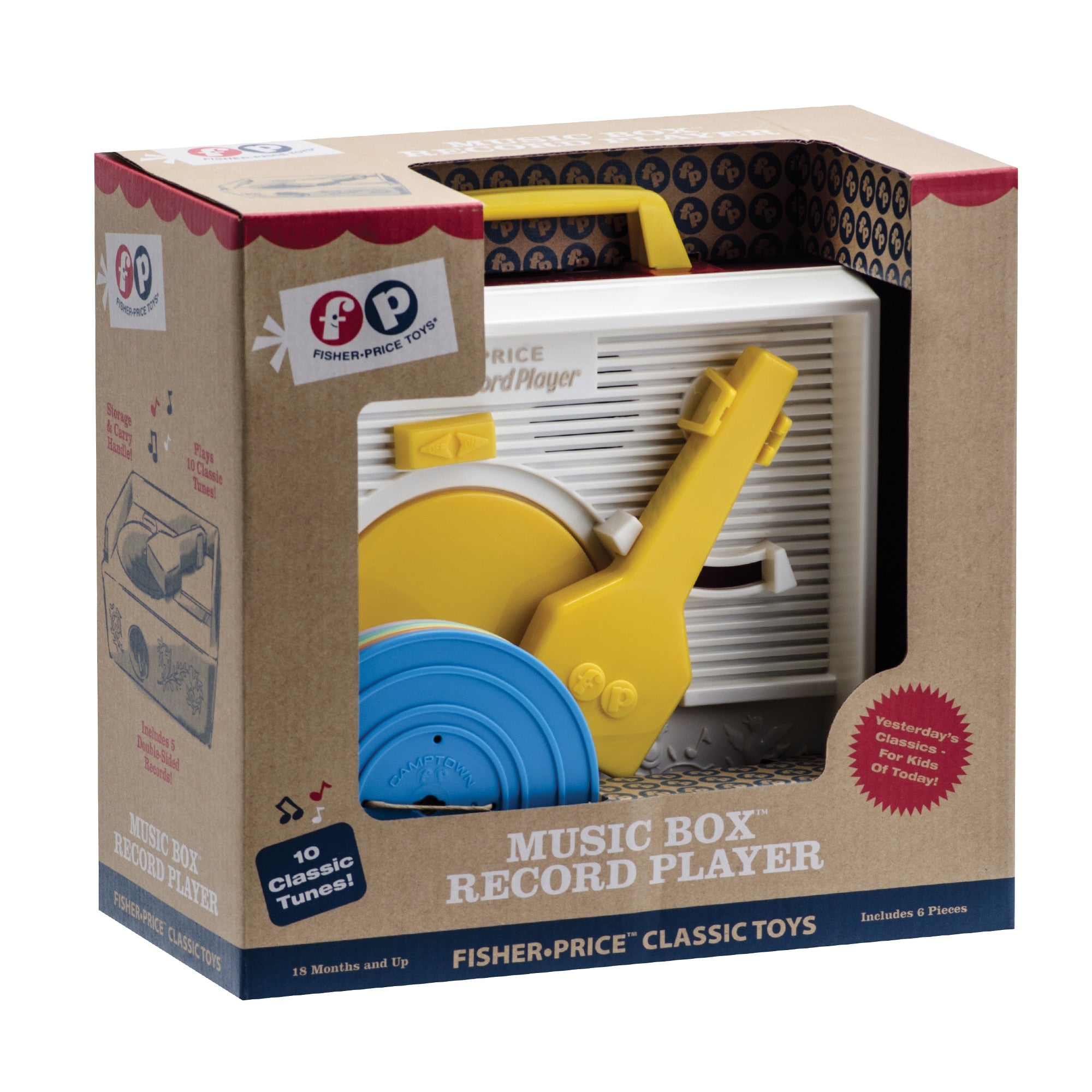 Fisher Price Retro Music Box Record Player    