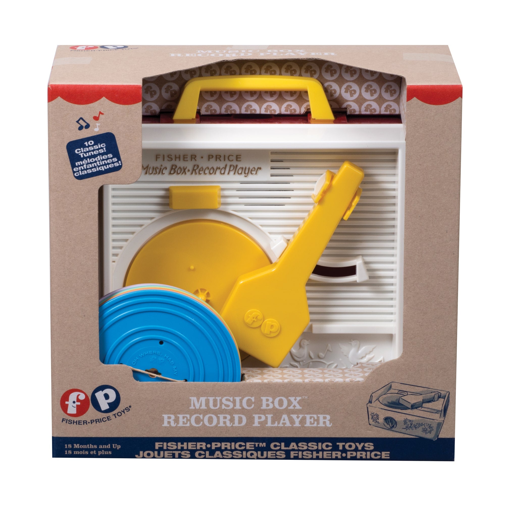 Fisher Price Retro Music Box Record Player    