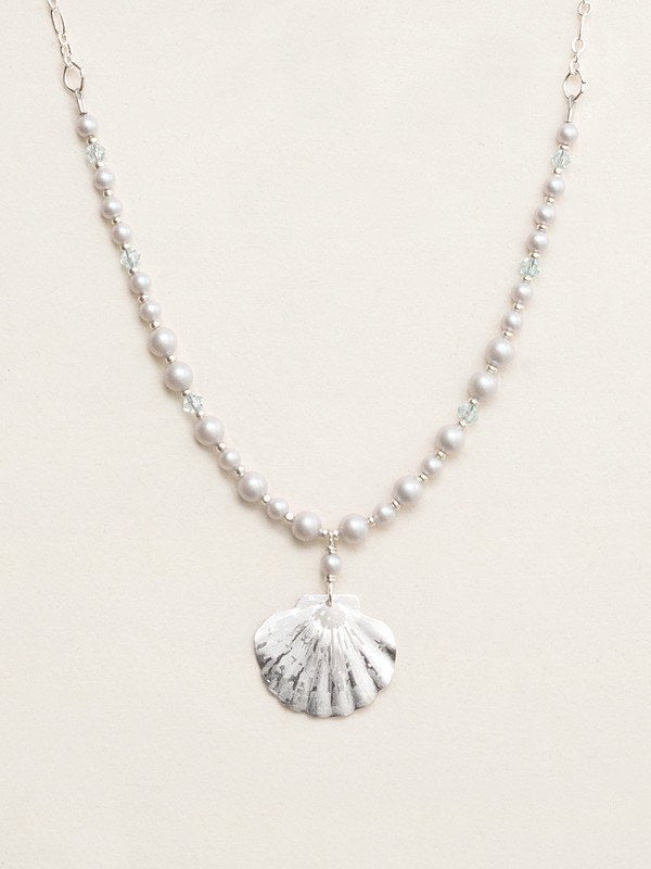 Holly Yashi Shelby Beaded Necklace - Silver    