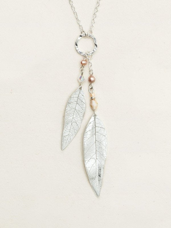 Holly Yashi Shimmering Willow Necklace - Silver    