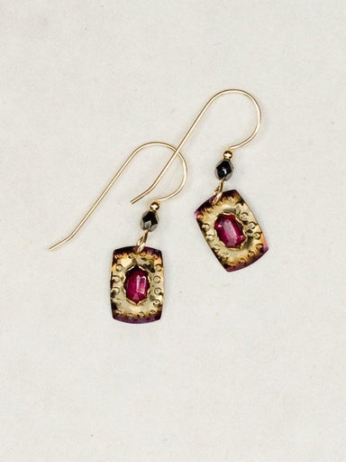 Holly Yashi Shoreline Earrings - Garnet    