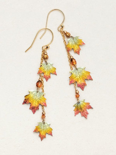 Holly Yashi Sugar Maple Chime Earrings - Peach    
