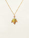 Holly Yashi Sugar Maple Pendant Necklace - Peach    