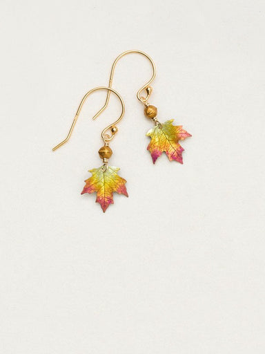 Holly Yashi Petite Sugar Maple Earrings - Peach    