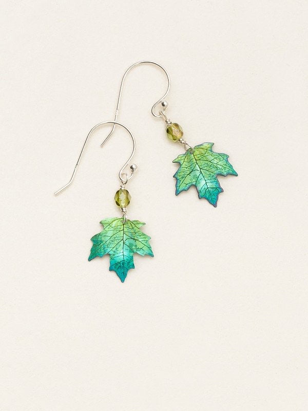 Holly Yashi Sugar Maple Earrings - Green    