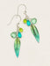 Holly Yashi Cascading Willow Earrings - Aqua Green    