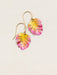 Holly Yashi Petite Monstera Leaf Earrings - Sunset    
