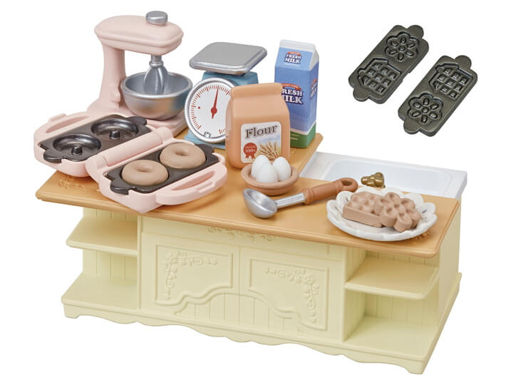 Calico Critters Kitchen Island    