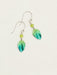 Holly Yashi  Healing Leaf Earrings - Green    