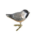 Old World Christmas Cheery Chickadee Clip On Ornament    